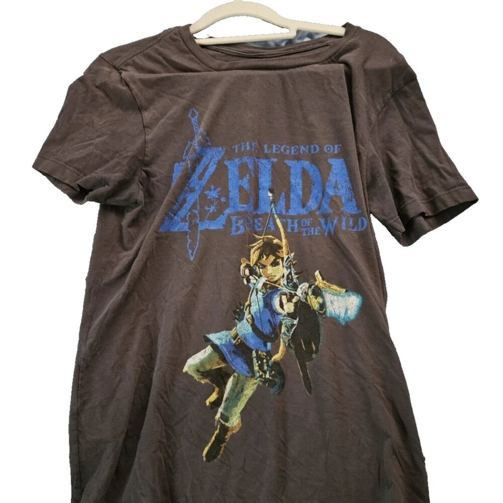 The Legend of Zelda Breath of the Wild Graphic Tee T-shirt Men's Small